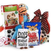For the Love of Dogs: Pet Dog Gift Basket - $156.76 CAD
