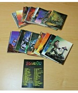 Complete Set 90 Boris Vallejo 1991 Fantasy Comic Risqué Checklist Cards ... - £23.61 GBP