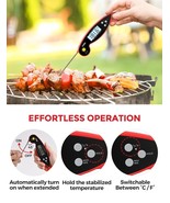 Habor 192 Digital Meat Thermometer Backlit Display Magnetic  2 Sec Insta... - $152.50 MXN
