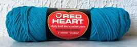 Vintage Red Heart Wintuk Orlon Acrylic 4 Ply Yarn - 1 Skein Dk Turquoise... - £5.91 GBP