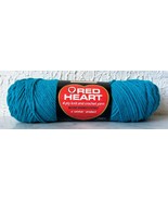 Vintage Red Heart Wintuk Orlon Acrylic 4 Ply Yarn - 1 Skein Dk Turquoise #515 - $7.55