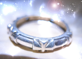 HAUNTED RING TEMPLAR RISE TO POWER EXTREME MAGICK HIGHEST LIGHT 7 SCHOLARS image 2