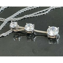 SOLID 925 STERLING SILVER &#39;&#39;BEFORE,NOW,FOREVER&#39;&#39; PENDANT SKY - $32.18