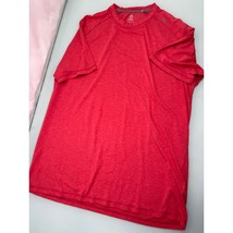 Tasc Bamboo Men Performance T Shirt Organic Cotton Short Sleeve Red Large L - $14.83