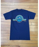 Vintage 80s 90s T-Shirt WHITE MOUNTAINS NEW HAMPSHIRE Single Stitch USA ... - £21.86 GBP