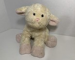 Family Christian Stores Mary Meyer wind-up musical lamb cream pink plush... - $24.74