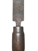 Vintage Grobet File Lutz Wood Handle 16” Machinist Rasp USA image 3