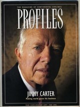 Continental Airlines Profile In Flight Magazine 1995 Jimmy Carter - £13.23 GBP