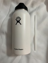 Hydro Flask 32 oz Wide Mouth Straw Lid White - £27.93 GBP
