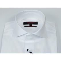 Men's Axxess Turkey Shirt 100% Egyptian Cotton 224-04 French Cuffs White image 5