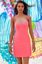 Lilly Pulitzer Women&#39;s Larina Shift Dress Size 8 Pink Sun Ray New w/ Tags $198 - £119.22 GBP