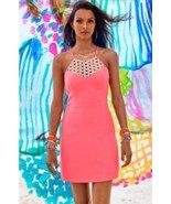Lilly Pulitzer Women&#39;s Larina Shift Dress Size 8 Pink Sun Ray New w/ Tag... - $205.14 CAD