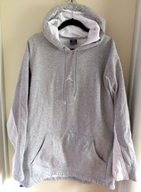 2005 Nike Air Jordan 20th Anniversary Gray Hoodie Hooded Sweatshirt Size XL - £117.44 GBP
