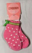 NWT GYMBOREE VTG Y2K Spring Fun Pink White Green Polka Dot Socks 3-6-9-1... - $17.60 CAD