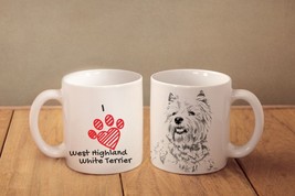 West Highland White Terrier- mug with a dog and description:&quot;I love ...&quot; High qu - £12.17 GBP