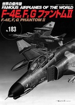 F-4E, F, G PHANTOM Ⅱ Japanese book Military Aircraft of the world 183 Japan Book - $42.31