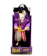 Gemmy Head Be-Holders Animatronic Dance Sing Halloween Pirate Skeleton T... - $992.41 MXN