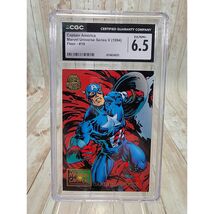 1994 Fleer Marvel Universe Series V #19 Captain America Trading Card CGC... - $15.97