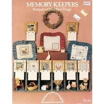 Homespun Elegance Memory Keepers Cross Stitch Patterns Sandra Sullivan Notepad - $7.84