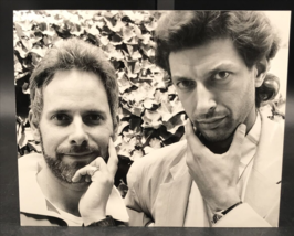 Jeff Goldblum &amp; Christopher Guest BEYOND THERAPY Movie 1987 B&amp;W Press Kit Photo - $21.30