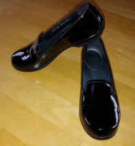 Dansko Ladies Black Patent Leather SHOES-8.5 US/EU39-GENTLY WORN-NICE - £21.61 GBP