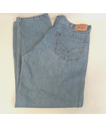 vintage Levis 550 relaxed fit blue jeans denim pants unisex trousers loo... - $18.76