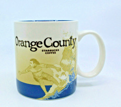 Starbucks Global Icon Orange County California USA Collector Coffee Mug Cup 16oz - £42.46 GBP