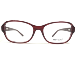Revlon Eyeglasses Frames RV5049 512 BERRY Red Horn Square Full Rim 53-16-135 - £43.71 GBP