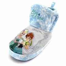 Frozen Baby Girls Slouchy Slippers Booties 3/4 6-12 Months Old - £7.99 GBP