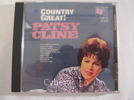 Patsy Cline Country Great! Mca Records Cd 1988 Preowned - £7.07 GBP