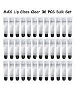 Max Cherimoya Lip Polish Lip Gloss Lip Moisturizing Clear Bulk 36 PCS - $545.37 MXN