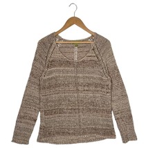 Sigird Olsen Sweater Womens L Signature Scoop Neck Striped Pullover Knit... - €20,78 EUR