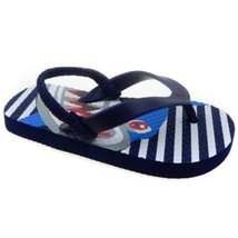 Walmart Brand Flip Flop Sandals Boys Shoes Size SMALL 5-6 Sharks - £7.06 GBP