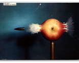 Bullet and Apple Science Dr Harold Edgerton Experiment Continental Postc... - $3.91