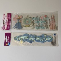 EK Success Disney Cinderella Scrapbook Stickers Once Upon A Time Dreams - $19.99