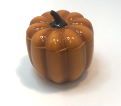 Partylite Pumpkin Patch Holder P9971 Ceramic Fall Decorative Orange Bowl... - $15.83