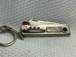 Vtg Saint Lawrence Seaway 3 Blade Keychain Folding Pocket Knife USA Liter - £23.73 GBP