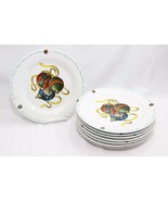 Atico Yuletide Traditions Christmas Ornaments Dinner Plates 10-1/2&quot;  Lot... - $48.23 CAD