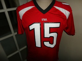 Vtg Utah Utes #15 Genuine Stuff NCAA Football Jersey Youth XL 18-20  Exc... - £22.03 GBP