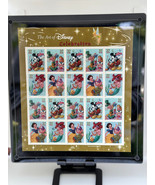 Art of Disney &quot;Celebration&quot; Collectible Postage Stamp Framed Artwork - $59.99