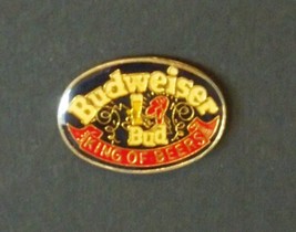 Vintage Collectible Oval Budweiser Lapel Pin /Enamel On Brass Base **New** - £1.51 GBP
