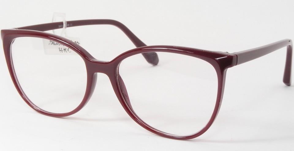 SO CP116D Maroon UNIQUE RARE EYEGLASSES GLASSES PLASTIC FRAME 54-15-148mm - $39.60