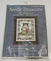 Needle Treasures: Borderlines - Country Cottage, Counted Cross Stitch 12&quot;x16&quot; - £20.09 GBP