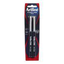 Artline 200 Fineline Pen 0.4mm 2pcs (Black) - $29.04