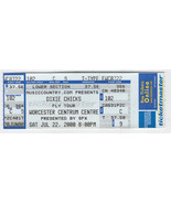 DIXIE CHICKS 2000 THE FLY TOUR WORCESTER CENTRUM FULL COLLECTABLE TICKET... - £3.71 GBP