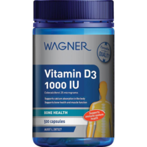 Wagner Vitamin D3 1000IU 500 Capsules - $87.95