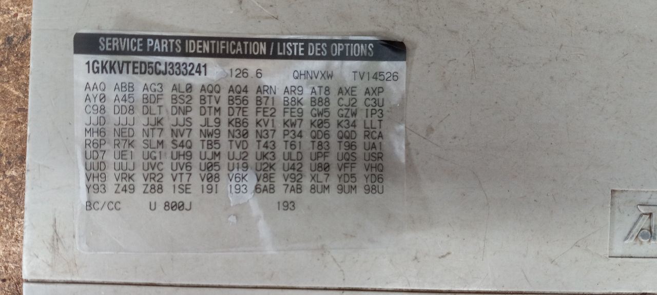 GMC Acadia Blower Resistor Fan Motor Speed Resistor 2009 2010 2011 2012 ...
