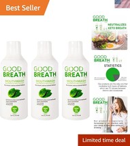 Refreshing Mint Mouthwash - 16 Fl Oz, 3-Pack, Halitosis Treatment &amp; Cavi... - $71.99