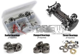 RCScrewZ Metal Shielded Bearing Kit xra006b for XRAY T1 Factory Ed 1/10 #300004 - £38.88 GBP