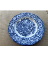 VINTAGE STAFFORDSHIRE IRONSTONE LIBERTY BLUE MONTICELLO  5 3/4BREAD BUTT... - €10,51 EUR